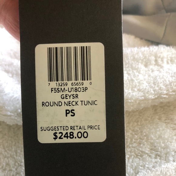 Eileen Fisher Gray Silk Tunic PS NWT - Picture 2 of 7